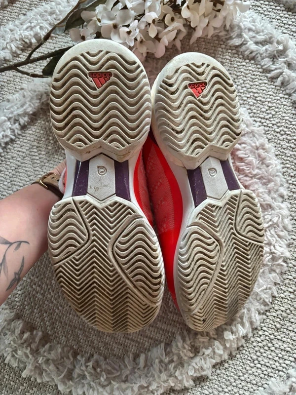 Fluo pink Adidas Stella McCartney sneakers – Size 38 – Very good condition tennis chic – photo 4